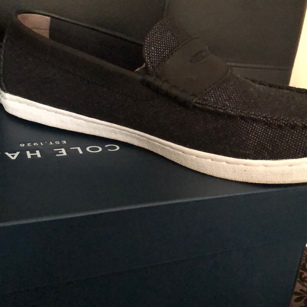 Men’s Cole Haan Canvas Black Casual Shoes in 11M. - Picture 12 of 15